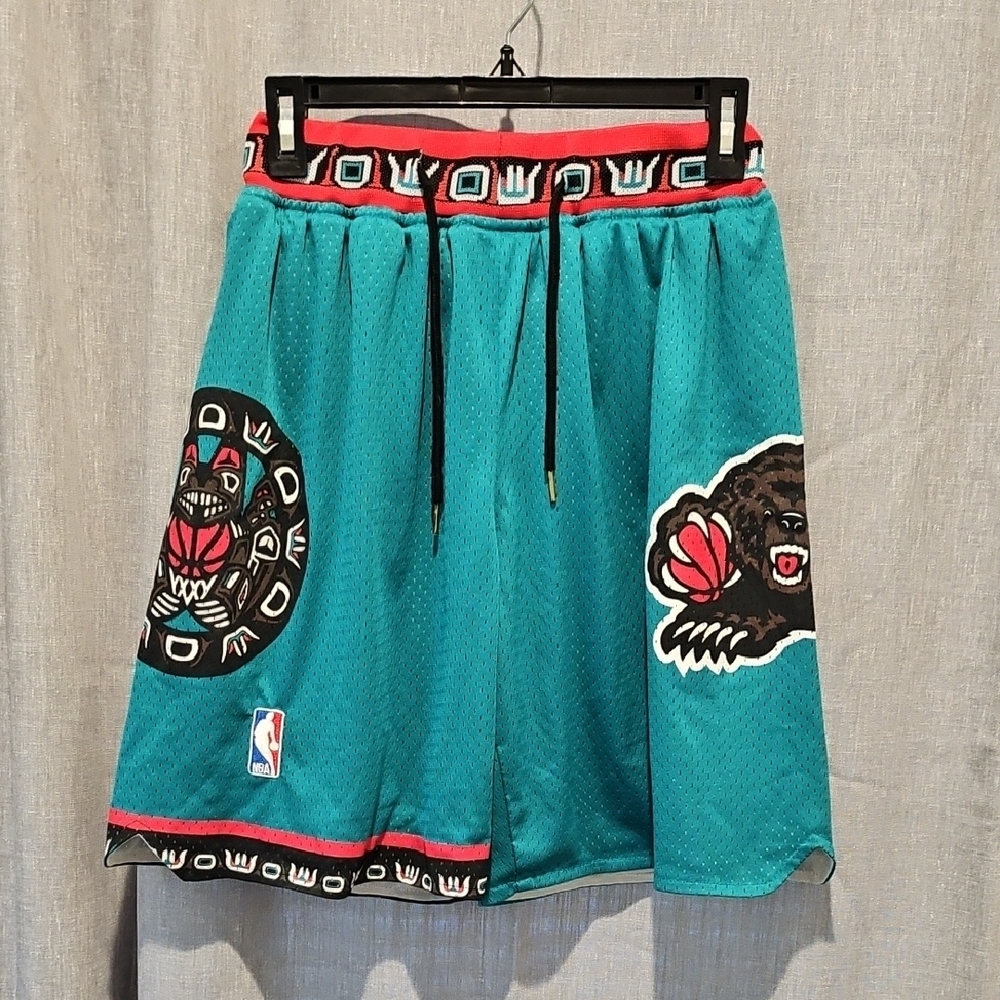 Just Don NBA Vancouver Grizzlies 1995-96 Basketball Shorts